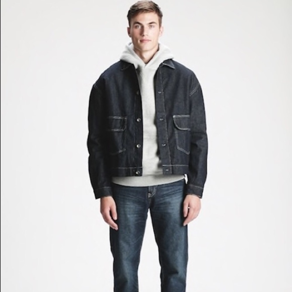 Gap Workforce Collection Icon Denim Jacket
